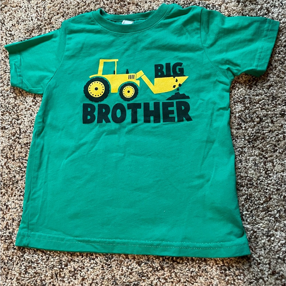 Big Brother Shirt - Green - Size 3T - Brand New - no tags